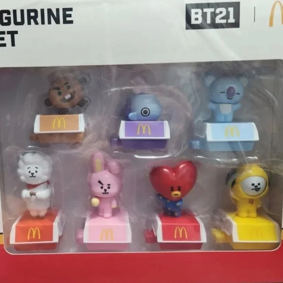 Bt21 x McDonald’s figures